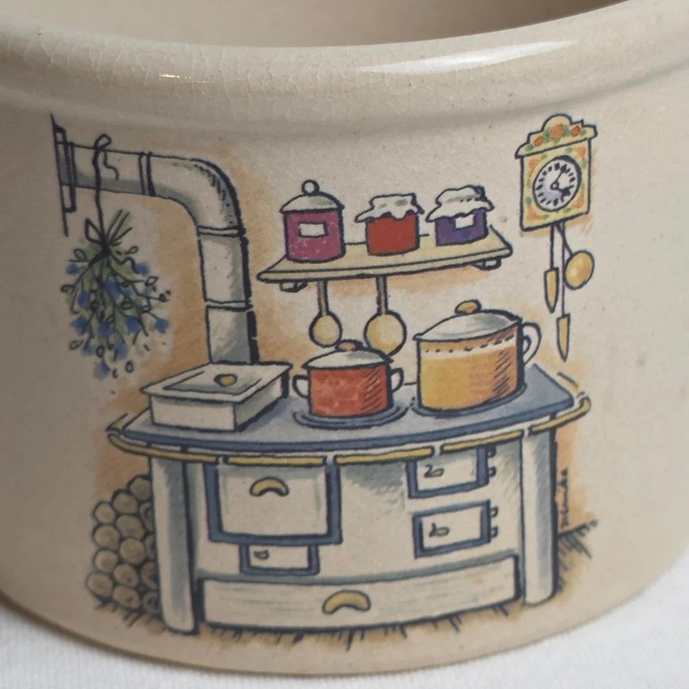 Robinson Ransbottom hand decorated